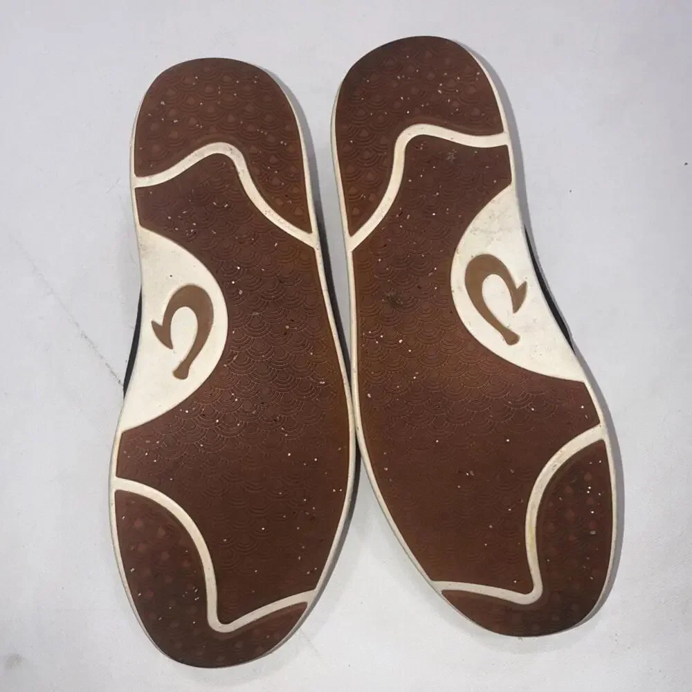 OluKai Lae'Ahi Pa'I Lava Rock Ke‎ Au Gray Camo Mens Slip On Shoes Sneakers 8.5